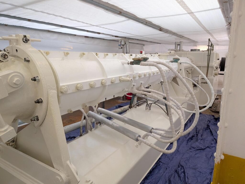 Mechanically prepared Buss mixer to BS EN ISO 8501-1 ST3 standard